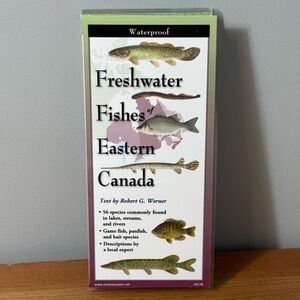 📚 3 for $20 books 📚 Freshwater Fishes of Eastern Canada – Folding Guide